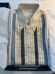 Prada Runway Silk Shirt Spring Summer Wedding Cuban Designer Tuxedo