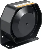 BooYu 200W Compact High-Performance PA Siren Horn Speaker [Ultra Slim] 1-Pcs