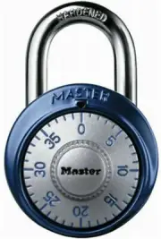 Master Lock Combination Lock, Assorted Colors 1 ea