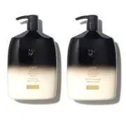 Oribe Gold Lust Repair & Restore Shampoo and Conditioner 33.8 Oz / 1 Liter Duo..