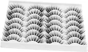 VALICLUD Natural-looking False Eyelashes Pack for Daily Makeup Parties Dates Weddings