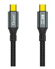 Oxhorn USB 3.2 Gen2 1m USB-C to USB-C 20Gbps 8K@60Hz 20V 100W E-Marker Chip Black fast charging & Video cable Laptop Phones Tablet USB-C Device
