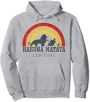 [Disney] The Lion King Hakuna Matata Vintage Pullover Hoodie