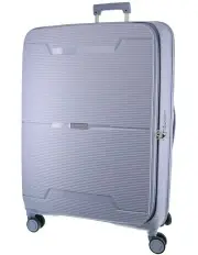[PIERRE CARDIN] Luxe Large 80cm Hard Shell Suitcase in Blue