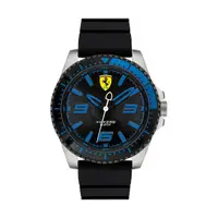 在飛比找蝦皮商城優惠-【Ferrari 法拉利】FORZA賽車鋸齒錶圈設計簡約橡膠