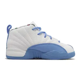 Nike 休閒鞋 Jordan 12 Retro TD 白 藍 幼童 Emoji 喬丹 12代 DQ4367-114 [ACS 跨運動]