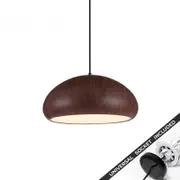 Snap Lighting Ligna Wine Glass Downlight to Pendant Light Conversion Kit Dark Brown