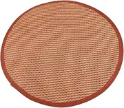 iplusmile 2pcs Summer Cooling Pet Mat Breathable Rattan Grass Cushion for Dogs and Cats for Crate Kennel Car Travel Prevents Overheating Cozy and Smooth Surface