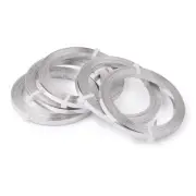 5 Rolls Flat Silver Aluminum Wire Jewelry Making Cord Crafts 5x1mm about 2m/roll