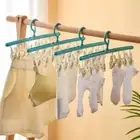 Windproof Sock Laundry Airer Hanger Non-slip Underwear Socks Holder for Home