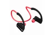 Sports Wireless bluetooth Headset Headphone Noise Cancelling Waterproof Earphone Stereo Earbuds with Mic RED COLOR