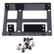 Desktop 2.5 To 3.5 Hard Drive Dual Desktop SSD Mounting Bracket Internal A^WW