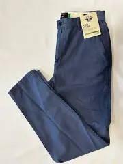 Dockers Men's Icon Blue Chino Tapered Fit Pant Size W32 X L34