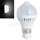 B22 110V/220V 18LED Human Motion Bulb PIR Sensor Energy Saving Light 5W