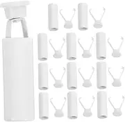 [TINEASUR] 12pcs Zinc Alloy Cord Locks for Drawstring End Caps Durable Shoelace Clips and Pants Cord Stoppers for Sportswear Hoodies and Activewear