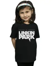 Absolute Cult Linkin Park Girls Minutes To Midnight Logo T-Shirt Black 12-13 years