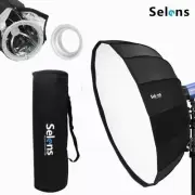 65/85/105cm Parabolic Softbox Quick Setup Bowens Mount Softbox for Studio Flash