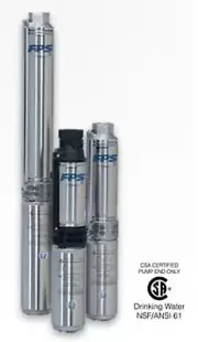 Franklin 95412002 4" Submersible Well Pump End Only 20GPM 1HP