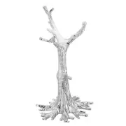 Crystal Ball Stand Sphere Display Stand for 80 to 100mm Balls Tree Shape, Silver