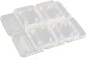 GOOTRADES Transparent Standard SD SDHC Memory Card Case Holder Box Storage Boxes (Pack of 10)