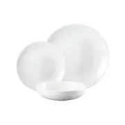 Alex Liddy Superior Collection Coupe Dinner Set 12 Piece White