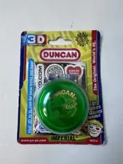 2012 Duncan Imperial 3D Green Yo-Yo Classic Series Sticker’s & Glasses NEW (HTF)