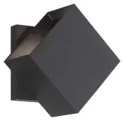 Kovacs P1245-L Revolve 5" Tall Twistable Outdoor LED Wall Sconce - Black