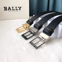 在飛比找蝦皮購物優惠-Bally 男士時尚腰帶大方鏤空針扣皮帶