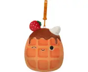 Squishmallows Weaver The Waffle 3.5 inch Clip-On Plush