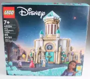 LEGO Disney Wish: King Magnifico’s Castle 43224 Building Toy Set NISB