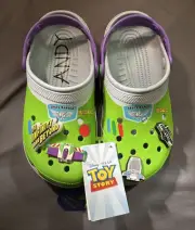 Crocs Buzz Lightyear Clog Mens Size 6 Womens Size 8 Disney Pixar Toy Story