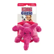 Kong Cozie Elmer Elephant Small Plush Dog Chew Toy