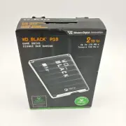 New Western Digital WD Portable wd black p10 2TB Micro USB HDD WDBA6U0020BBK-OB