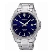 在飛比找Yahoo!奇摩拍賣優惠-SEIKO 經典時尚男腕錶/藍面/7N42-0GD0B-熱賣