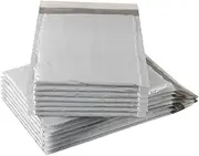KALLORY 50pcs Postal Bag Mailers Packaging Boxes Press Envelopes Postage Bins Packing Foam Tape Packing for Posting Padded Clear Shipping Board Snack Boxes Wax Melt Packaging Mailing
