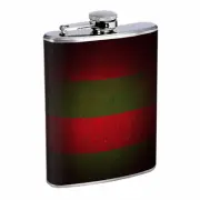 Scary Freddy Sweater 01R Flask 8oz Stainless Steel Hip Drinking Whiskey