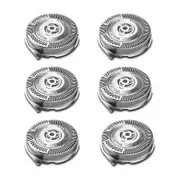 Philips Shaver Heads SH50 Replacement Series 5000 6PCS Grooming Electric Blades Smooth Precision Durable Easy Install