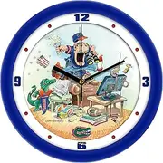 Sun Time Florida Gators Football Wall Clock - The Fan by Gary Patterson - 11.5"