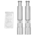 Salt and Pepper Grinder Set of 2, Pepper Mill Stainless Steel Salt Shaker6683