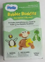 Sculpey Firefly Pluffy Bobble Buddies Oven Bake Clay Kit Monkey Penguin and Frog