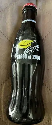 Class of 2001 Coca Cola Coke Commemorative Bottle FULL