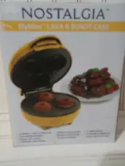 Nostalgia My Mini Lava Donut Muffin And Bundt Cake Maker college dorm breakfast