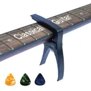 Classical Guitar Capo for 6 String Guitar and Mandolin Bass, Big Size Profess...