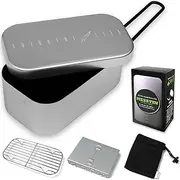 ShazaLife Fluorinated Non-Stick Mestin Rice with Memory, Original Recipe, Supervised by a Camp Instructor, 28.7 fl oz (800 ml), 1.5 Pieces, Set Version