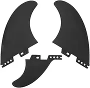 Premium PVC Surfboard Fins - Enhance Stability, Bility for Various Surf Conditions, Ideal for Longboards, Paddleboards