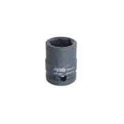 SP Tools 1/2" Drive Impact Socket - 16mm 6 Point Metric Flat Drive Tech Cr-Mo