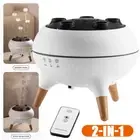 2 IN 1 Aroma Air Humidifier Aromatherapy Diffuser Essential Oil LED Purifier AU