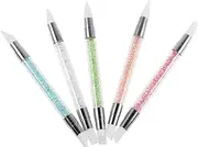 MERRYHAPY Professional Nail Art Tools Set 5pcs Drill Pen Rhinestones Picker for Fine and Home Nail Art Projects