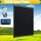 12V 350W Solar Panel Kit Mono Home Portable Caravan Camping Power Charge Battery