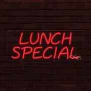 BRAND NEW "LUNCH SPECIAL" 30x12X1 INCH LED FLEX WINDOW/WALL INDOOR SIGN 30259